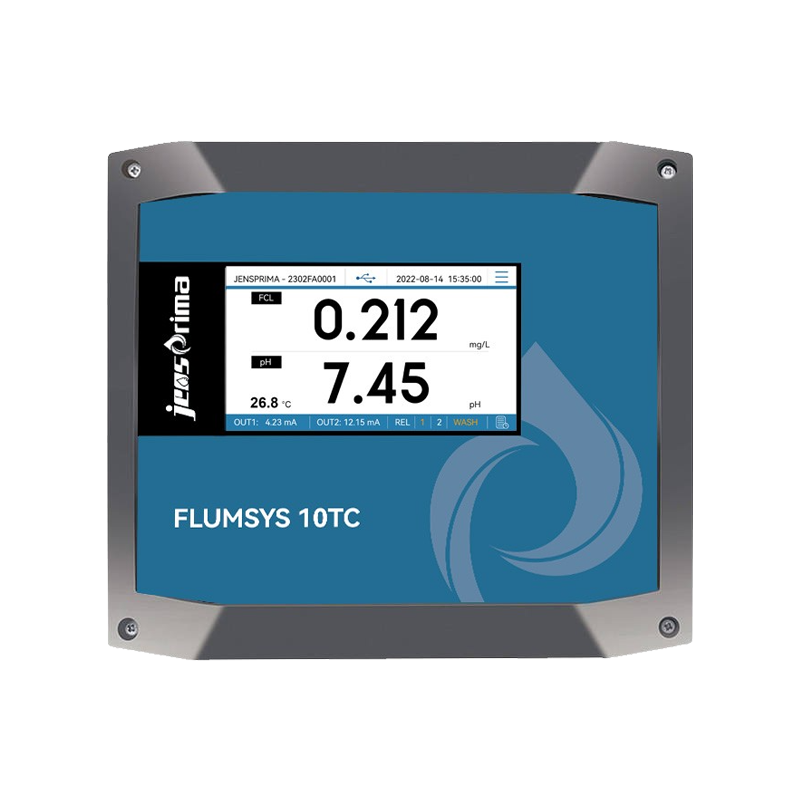 Flumsys 10TC-FP 双通道在线余氯/pH分析仪